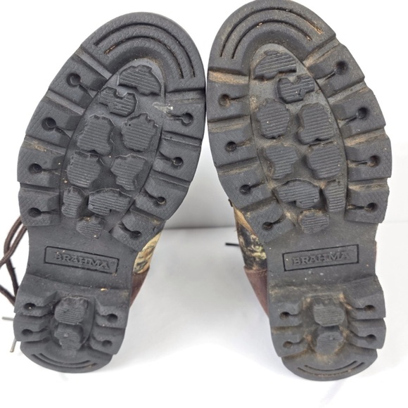 BRAHMA Camo Thinsulate Ultra Insulated 400 Gram Hunting Boots Men's Size 8.5 - Picture 10 of 13